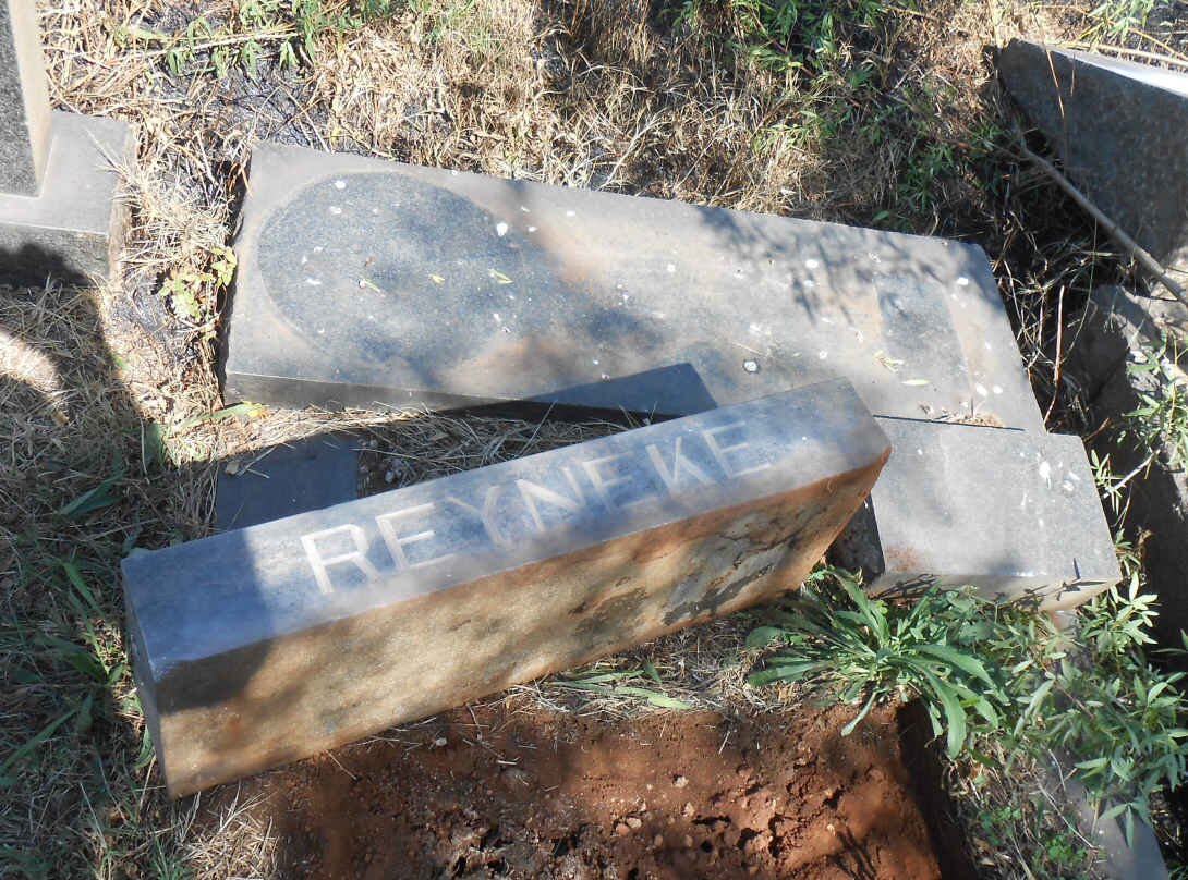 REYNEKE Albertus Thomas 1934-1964