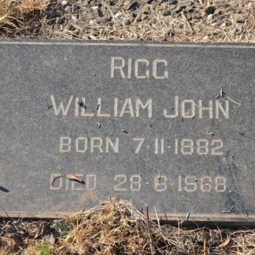 RIGG Willian John 1882-1968 &amp; Violet Elizabeth 1883-1961 :: RIGG Stanley Hollis -1938