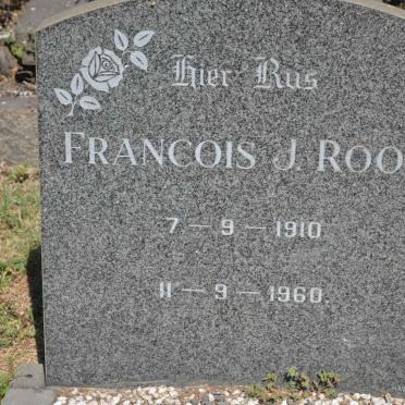 ROOS Francois J. 1910-1960