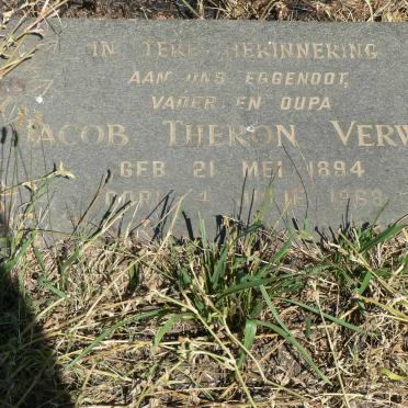 VERWEY Jacob Theron 1894-1968