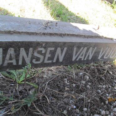 VUUREN Jacobus J., Jansen van 1917-1977 &amp; Dollie 1912-1981