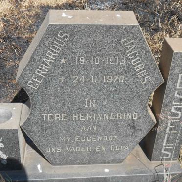 WESSELS Gerhardus Jacobus 1913-1970