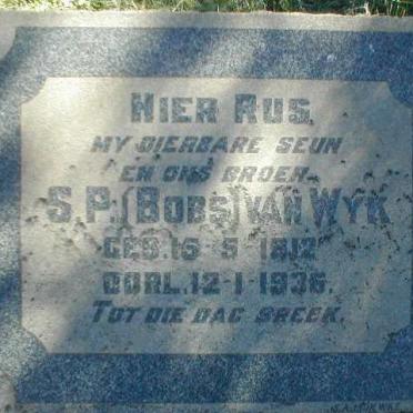 WYK S.P., van 1912-1936