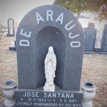 ARAUJO Jose Santana. de 1923-1987