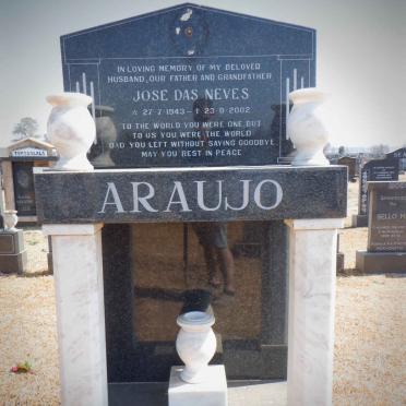 ARAUJO Jose das Neves 1943-2002