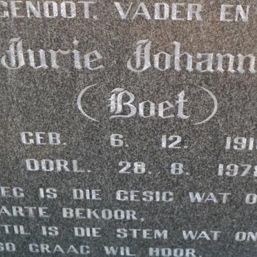 BADENHORST Jurie Johannes 1918-1978 &amp; Katrina Johanna Wilhelmina 1930-