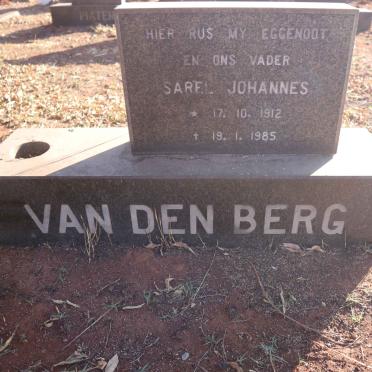 BERG Sarel Johannes, van den 1912-1985