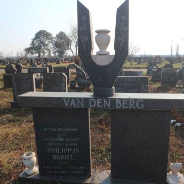 BERG Philippus Daniel, van den 1925-1989