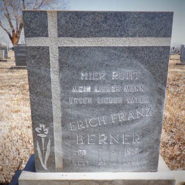 BERNER Erich Franz 1912-1991