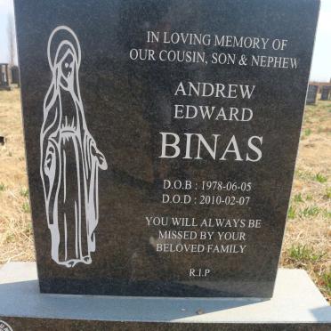 BINAS Andrew Edward 1978-2010