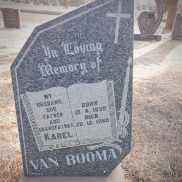 BOOMA Karel, van 1930-1980