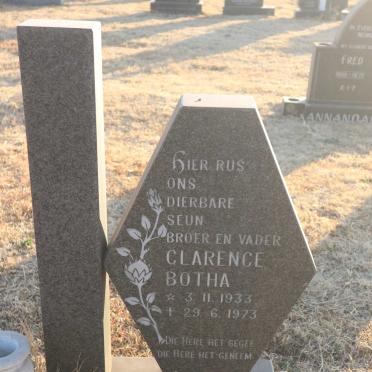 BOTHA Clarence 1933-1973