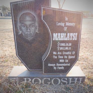 BOGOSHI Mahlatsi 1992-2011