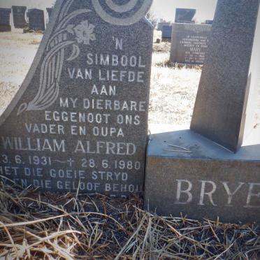 BRYER William Alfred 1931-1980