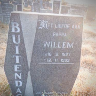 BUITENDAG Willem 1927-1983