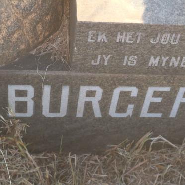 BURGER Sarie 1949-1976