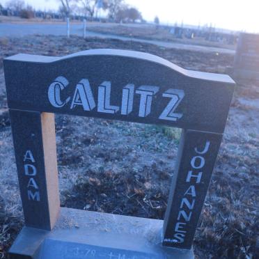 CALITZ Adam Johannes 1978-1978