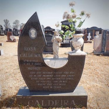 CALDEIRA Rosa 1933-2002