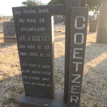 COETZER J.E.J. 1926-1976