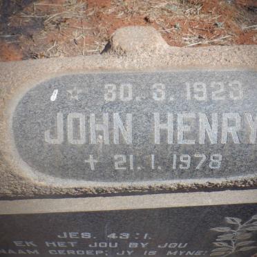 COXEN John Henry 1923-1978