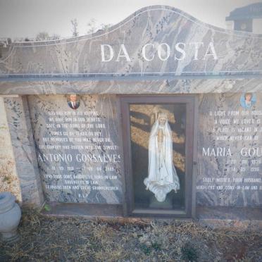 COSTA Antonio Gonsalves, da 1931-2009 &amp; Maria Gouveia 1936-1996