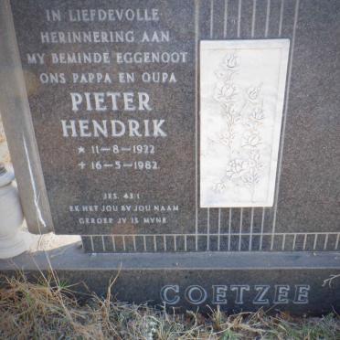 COETZEE Pieter Hendrik 1922-1982
