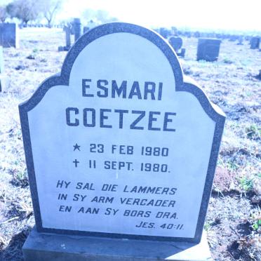 COETZEE Esmari 1980-1980