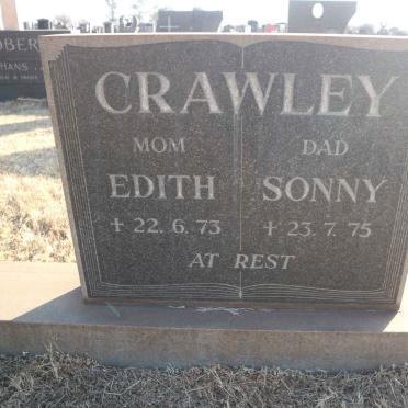 CRAWLEY Sonny -1975 &amp; Edith -1973