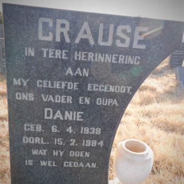 CRAUSE Danie 1938-1984