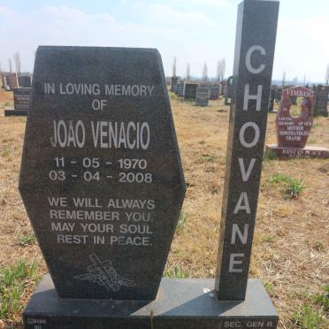 CHOVANE Joao Venacio 1970-2008