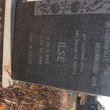 CLAASSENS Ilse 1962-1994