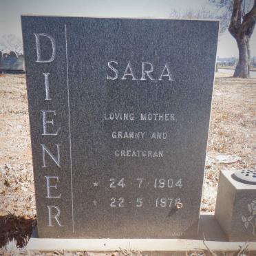 DIENER Sara 1904-1978