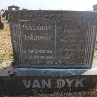 DYK Nicolaas Johannes, van 1953-2008