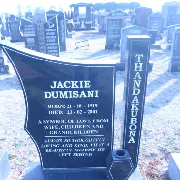 DUMISANI Jackie 1919-2001