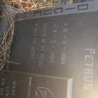 DIGUE Lucas Petrus 1965-1988