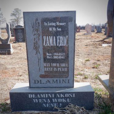 DLAMINI Zama Eric 1966-2002