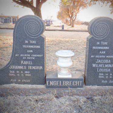 ENGELBRECHT Karel Johannes Hendrik 1910-1968 &amp; Jacoba Wilhelmina Louisa 1909-1984