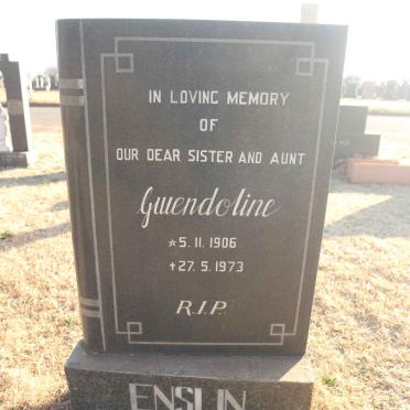 ENSLIN Gwendoline 1906-1973