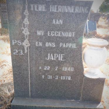 EHLERS Japie 1940-1978