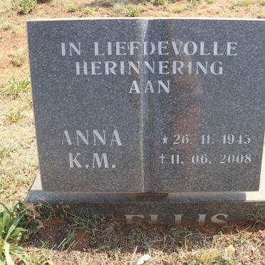 ELLIS Anna K.M. 1945-2008