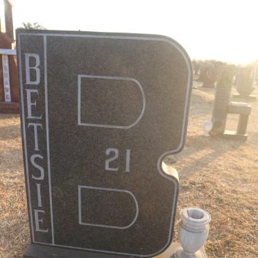 ESTERHUIZEN Betsie 1967-1988