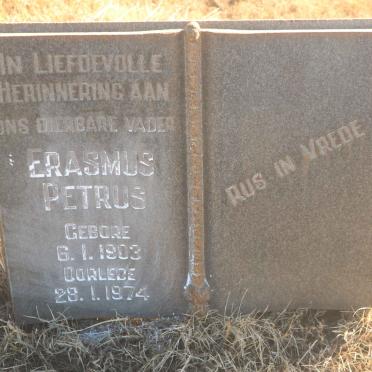 ERASMUS Petrus 1903-1974
