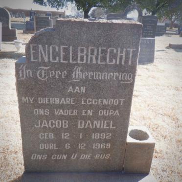ENGELBRECHT Jacob Daniel 1892-1969