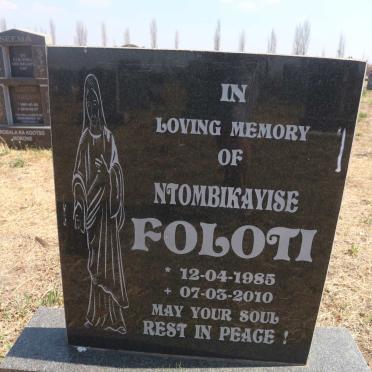 FOLOTI Ntombikayise 1985-2010