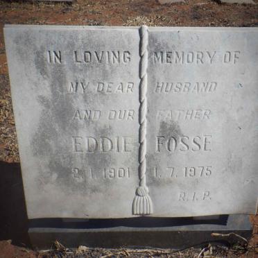 FOSSE Eddie 1901-1975