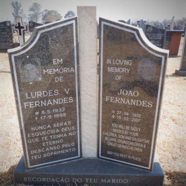 FERNANDES Joao 1932-2007 &amp; Lurdes V. 1932-1998