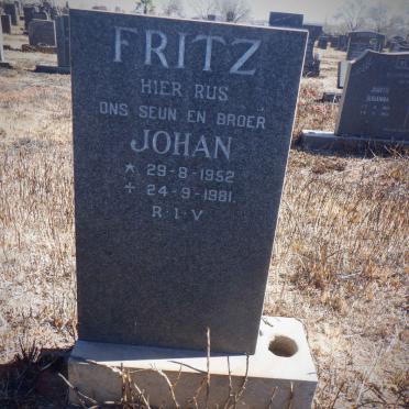 FRITZ Johan 1952-1981