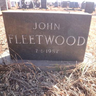 FLEETWOOD John -1987