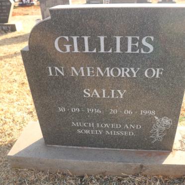 GILLIES Sally 1936-1998