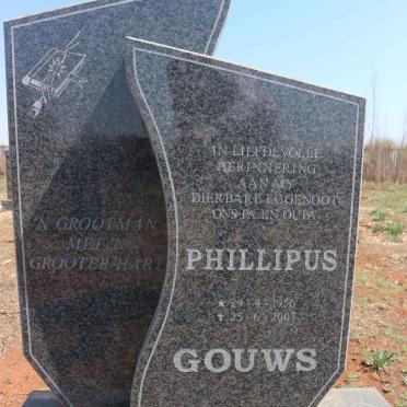 GOUWS Phillipus 1956-2007 